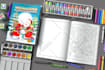 create christmas, halloween, and thanksgiving coloring books for KDP