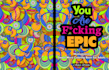 design coloring book front back cover for amazon kdp