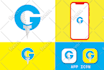 design clean modern mobile app logo or app icon