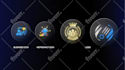 create glass morphism icons or any type icon for you