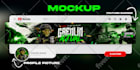 create epic youtube banner and logo