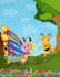 draw children story book illustration