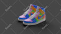 make 3d model shoes, sneakers, footwear and photorealistic rendering for you