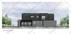 render 2d plan, elevation, section in photoshop