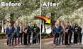 remove,erase,delete,cut unwanted object or people from image