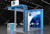 design 3d exhibition stand, trade show booth, kiosk for you