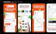 design app screenshots for app store and play store
