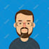 create simple geometric flat avatar vector portrait style