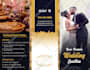 create flyer, brochure, trifold and wedding print element