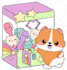 design a cute and simple cartoon logo for your brand