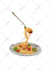 create food vector illustration for menu, logo, social media