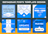 design social media posts graphics with management