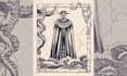 draw a highly detailed fantasy sci fi illustration