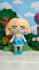 make a cute plush doll using felt fabric with felt eyes