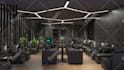 design hotel, gym, lobby, lounge, residence, house interior