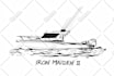 creat vector ilustration of boat, yacht, or any vehicle
