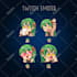 make cool custom twitch emotes in for you