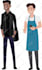 do flat illustration character of loved ones