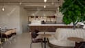 do restaurant interior design, cafe, coffee shop and 3d rendering