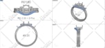 create jewelry cad design for 3d printing and rendering