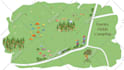 design a vector 2d flat or 3d isometric map