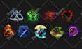 digitally paint 2d skill and item icons for your game
