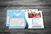 design promotional direct mail eddm postcard within 24 hours