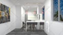do your kitchen interior design, rendering  by an architect