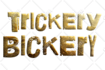create a custom 3d chrome logo or metallic typography