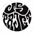 draw psychedelic, stoner rock, trippy art style logo