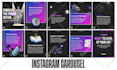 create instagram carousel post design