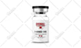 create peptide vial label design and product label design with 3d mockup
