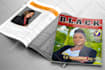 do a premium magazine design, catalog and book cover maker