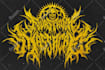 design a brutal death metal logo