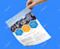 design professional business flyer, poster and brochure