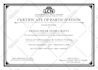 design professional award, diploma and gift certificate
