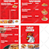 design restaurant menu design or digital menu