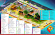 design a  event map vector illustration in 3d