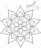 create mandala adult coloring book