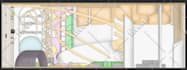 2d master plan and sites architectural rendering with diagrams