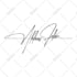 design hand drawn signature, cursive logo or autograph
