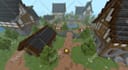 build survival base and village structure in minecraft