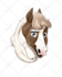 draw custom cute cartoon portrait, cute pet portrait