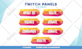 make personilzed twitch panel for your stream