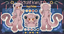 draw a reference sheet for your furry character