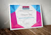 design professional certificate, custom certificate, gift certificate