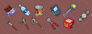 design pixel assets or sprites