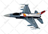 draw aircraft, airplane, helicopter into a vector cartoon