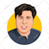 draw cartoon, vector, portrait, avatar logo, from photo
