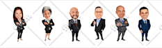 draw real estate caricature from photo